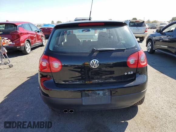 2007 Volkswagen Rabbit z VIN WVWCS71K87W236404, wystawiony jako Copart lot #72572214 z przebiegiem 96 976 mil mil oraz Szkoda całkowita • Salvage title. Historia ofert i sprzedaży dostępna na DreamBid. Obrazek 6.