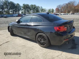 2016 BMW 2 Series M235i xDrive with VIN WBA1J9C54GV696160, listed as a Copart auction lot 52317365 with 0 mi miles and Salvage Title. Bid and sale history available at carsss.com. Image 2.