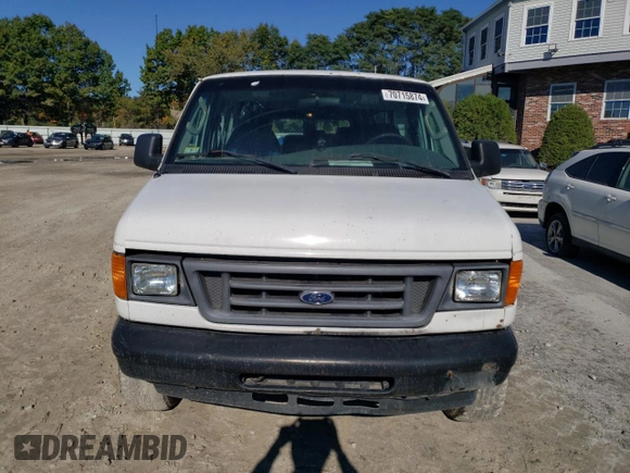 2006 Ford Econoline Cargo with VIN 1FTNS24W46DB26390, listed as a Copart auction lot 70715874 with 289,989 mi miles and Clean Title. Bid and sale history available at carsss.com. Image 5.
