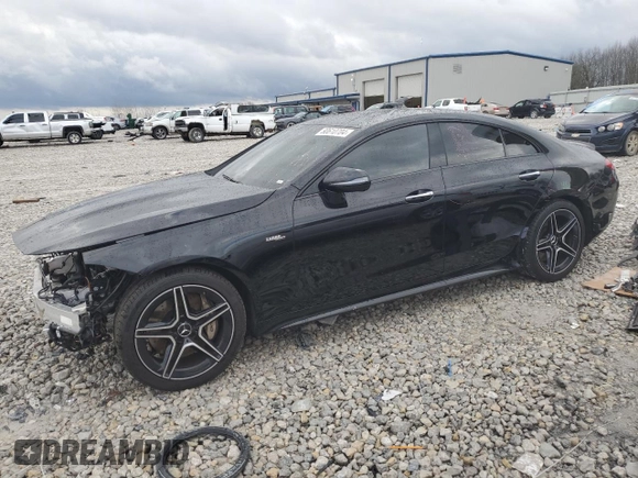 2020 Mercedes-Benz CLS with VIN W1K2J6BB1LA075494, listed as a Copart auction lot 80610704 with 25,751 mi miles and Salvage Title. Bid and sale history available at carsss.com. Image 1.