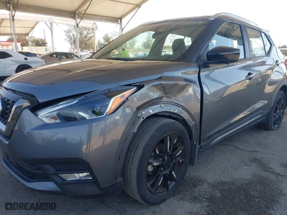 2020 Nissan Kicks SR with VIN 3N1CP5DV0LL558131, listed as a IAAI auction lot 41668855 with 38,358 mi miles. Bid and sale history available at carsss.com. Image 6.