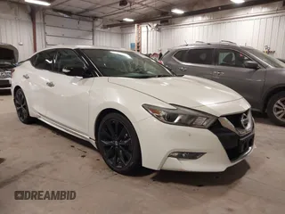 2017 Nissan Maxima SV with VIN 1N4AA6AP4HC444367, listed as a IAAI auction lot 41344091 with 172,346 mi miles and . Bid and sale history available at DreamBid. Image 1.