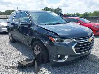 2018 Chevrolet Traverse LT Cloth z VIN 1GNERGKW5JJ231811, wystawiony jako IAAI lot #42145414 z przebiegiem 68 881 mil mil oraz . Historia ofert i sprzedaży dostępna na DreamBid. Obrazek 1.
