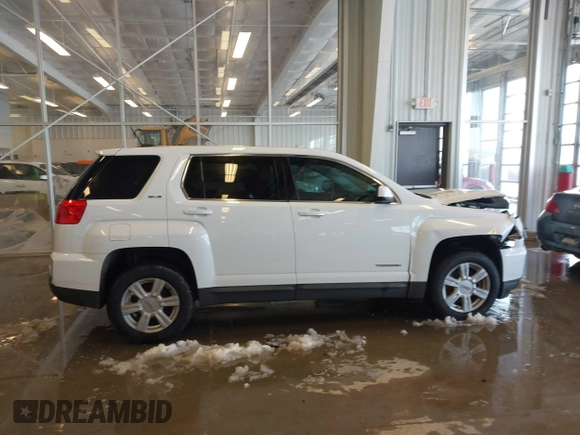 2016 GMC Terrain SLE with VIN 2GKALMEK1G6218046, listed as a IAAI auction lot 41204987 with 121,581 mi miles. Bid and sale history available at carsss.com. Image 14.