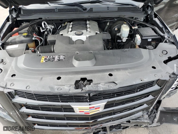 2020 Cadillac Escalade Premium Luxury with VIN 1GYS3CKJ4LR296092, listed as a Copart auction lot 81808954 with 97,339 mi miles and Non Repairable. Bid and sale history available at carsss.com. Image 13.