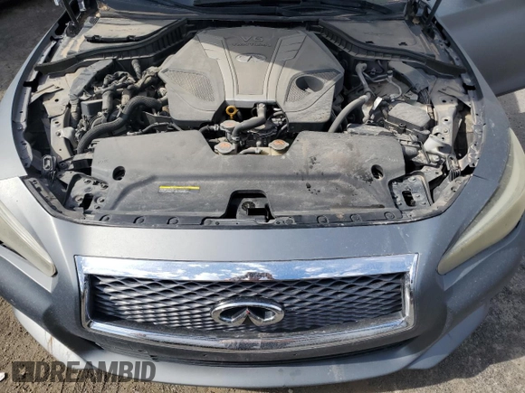 2017 Infiniti Q50 3.0t Premium with VIN JN1EV7AP4HM744493, listed as a Copart auction lot 54337105 with 101,685 mi miles and Clean Title. Bid and sale history available at carsss.com. Image 11.