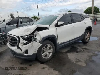 2019 GMC Terrain SLE with VIN 3GKALTEV7KL109003, listed as a Copart auction lot 56851765 with 76,741 mi miles and Non repairable. Bid and sale history available at DreamBid. Image 1.