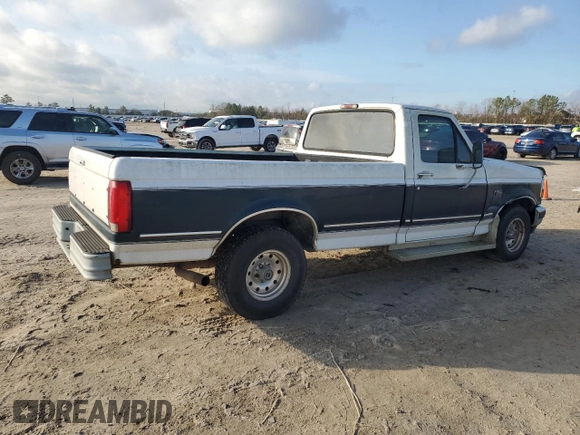 1995 Ford F-150 with VIN 1FTEF15H8SLA73997, listed as a Copart auction lot 44080955 with 189,389 mi miles and Clean Title. Bid and sale history available at carsss.com. Image 3.