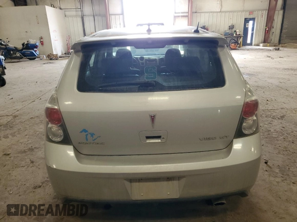2009 Pontiac Vibe GT with VIN 5Y2SR67049Z428654, listed as a Copart auction lot 78373154 with 158,505 mi miles and Clean Title. Bid and sale history available at carsss.com. Image 6.