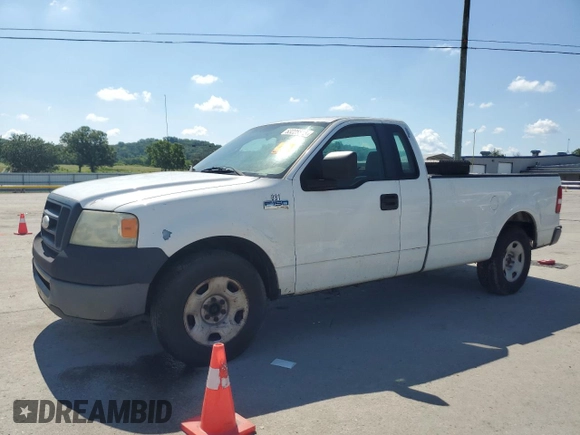 2008 Ford F-150 XL with VIN 1FTRF12W48KC87162, listed as a Copart auction lot 63225535 with 234,055 mi miles and Clean title. Bid and sale history available at DreamBid. Image 1.