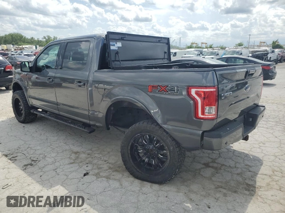 2017 Ford F-150 XL with VIN 1FTEW1EF5HFA56418, listed as a Copart auction lot 58428345 with 118,665 mi miles and Salvage title. Bid and sale history available at DreamBid. Image 2.