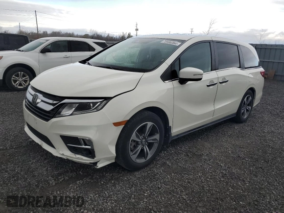 2018 Honda Odyssey EX-L z VIN 5FNRL6H63JB502238, wystawiony jako Copart lot #78586364 z przebiegiem 30 977 mil mil oraz Szkoda całkowita • Salvage title. Historia ofert i sprzedaży dostępna na DreamBid. Obrazek 1.