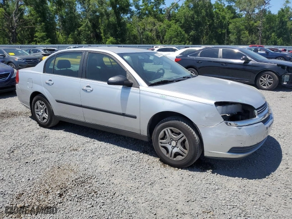 2005 Chevrolet Malibu with VIN 1G1ZS52F55F274758, listed as a Copart auction lot 53556275 with 136,849 mi miles and Salvage Title. Bid and sale history available at carsss.com. Image 4.