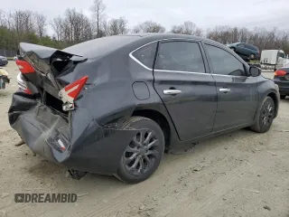 2019 Nissan Sentra S with VIN 3N1AB7AP1KY378746, listed as a Copart auction lot 47758245 with 103,051 mi miles and Salvage Title. Bid and sale history available at carsss.com. Image 3.