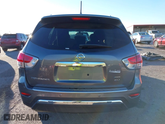 2016 Nissan Pathfinder Platinum with VIN 5N1AR2MMXGC629580, listed as a IAAI auction lot 40817601 with 106,046 mi miles and . Bid and sale history available at DreamBid. Image 16.