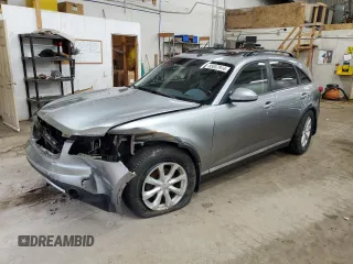 2006 Infiniti FX35 with VIN JNRAS08W76X207766, listed as a Copart auction lot 85057914 with 211,667 mi miles and Non Repairable. Bid and sale history available at carsss.com. Image 1.
