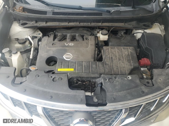 2011 Nissan Murano SV with VIN JN8AZ1MW0BW156770, listed as a Copart auction lot 51935615 with 185,540 mi miles and Clean Title. Bid and sale history available at carsss.com. Image 12.