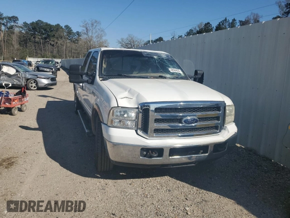 2005 Ford F-250 XL with VIN 1FTSW20P85EA09605, listed as a Copart auction lot 48584835 with 285,117 mi miles and Salvage Title. Bid and sale history available at DreamBid. Image 5.