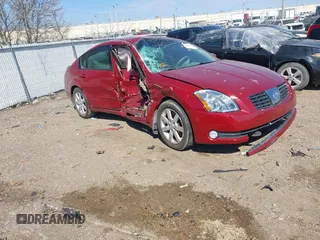 2004 Nissan Maxima SE with VIN 1N4BA41EX4C911728, listed as a IAAI auction lot 41685652 with 1 mi miles. Bid and sale history available at carsss.com. Image 1.