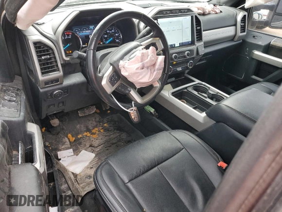 2022 Ford F-350 XL z VIN 1FT8W3BT9NED04979, wystawiony jako Copart lot #87302914 z przebiegiem 92 157 mil mil oraz Szkoda całkowita • Salvage title. Historia ofert i sprzedaży dostępna na DreamBid. Obrazek 8.