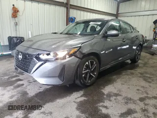 2024 Nissan Sentra SV z VIN 3N1AB8CV8RY296539, wystawiony jako Copart lot #58311745 z przebiegiem 24 230 mil mil oraz Nie do naprawy • Non repairable. Historia ofert i sprzedaży dostępna na DreamBid. Obrazek 1.