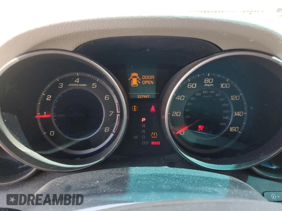 2007 Acura MDX Tech Pkg with VIN 2HNYD28327H515373, listed as a Copart auction lot 54976835 with 227,947 mi miles and Clean Title. Bid and sale history available at carsss.com. Image 9.