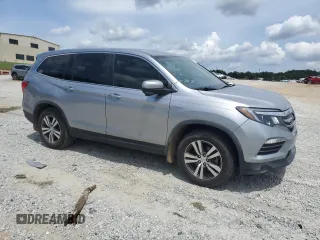 2018 Honda Pilot EX-L with VIN 5FNYF5H55JB020679, listed as a Copart auction lot 56469725 with 62,561 mi miles and Salvage title. Bid and sale history available at DreamBid. Image 4.