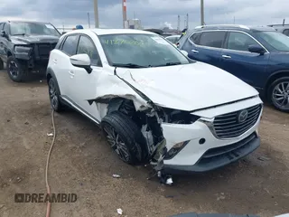 2016 Mazda CX-3 Grand Touring with VIN JM1DKFD73G0129737, listed as a IAAI auction lot 41875808 with 120,547 mi miles. Bid and sale history available at carsss.com. Image 6.