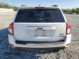 2017 Jeep Compass High Altitude with VIN 1C4NJCEB1HD199112, listed as a Copart auction lot 55627155 with 184,536 mi miles and Salvage title. Bid and sale history available at DreamBid. Image 6.