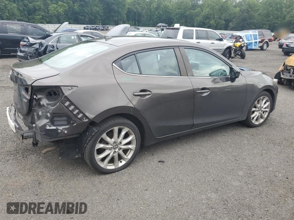2015 Mazda 3 S Grand Touring с VIN JM1BM1W35F1239423, выставлен на аукционе Copart как лот 63210815 с пробегом 174 228 миль миль и Списание • Salvage title. История ставок и продаж доступна на DreamBid. Изображение 3.