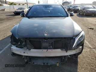 2016 Mercedes-Benz S-Class AMG S 63 with VIN WDDUG7JB4GA242581, listed as a Copart auction lot 75032044 with 77,302 mi miles and Salvage Title. Bid and sale history available at carsss.com. Image 5.