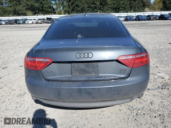 2009 Audi A5 with VIN WAUDK78T69A017408, listed as a Copart auction lot 53948485 with 194,232 mi miles and Salvage Title. Bid and sale history available at carsss.com. Image 6.