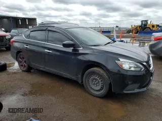 2017 Nissan Sentra SV with VIN 3N1AB7APXHY233990, listed as a Copart auction lot 59626525 with 100,069 mi miles and Salvage title. Bid and sale history available at DreamBid. Image 4.