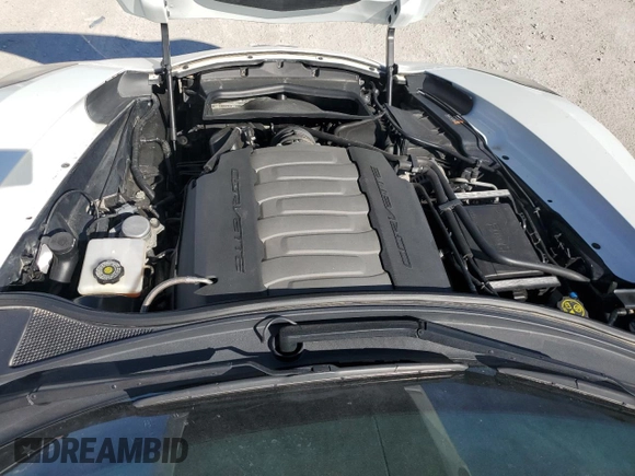 2014 Chevrolet Corvette Z51 3LT with VIN 1G1YM2D73E5105712, listed as a Copart auction lot 48076955 with 19,347 mi miles and Salvage title. Bid and sale history available at DreamBid. Image 11.