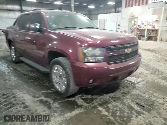 2008 Chevrolet Avalanche LTZ with VIN 3GNFK12368G126797, listed as a Copart auction lot 47109695 with 244,851 mi miles and Salvage Title. Bid and sale history available at carsss.com. Image 10.