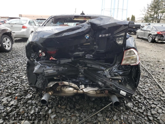 2007 BMW 3 Series 335i with VIN WBAVB73507VF51848, listed as a Copart auction lot 42688835 with 0 mi miles and Salvage Title. Bid and sale history available at carsss.com. Image 6.