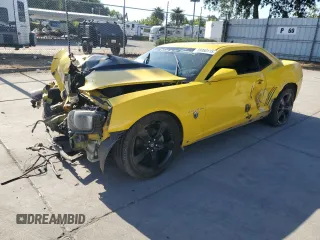 2010 Chevrolet Camaro 2LT with VIN 2G1FC1EV9A9103607, listed as a Copart auction lot 58950115 with 151,435 mi miles and Salvage title. Bid and sale history available at DreamBid. Image 1.