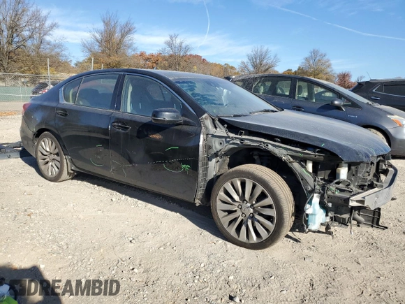 2014 Acura RLX Tech Pkg with VIN JH4KC1F50EC003834, listed as a Copart auction lot 78785784 with 151,684 mi miles and Salvage Title. Bid and sale history available at carsss.com. Image 4.