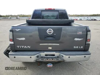 2007 Nissan Titan LE with VIN 1N6AA07B77N219993, listed as a Copart auction lot 44948415 with 170,422 mi miles and Salvage title. Bid and sale history available at DreamBid. Image 6.