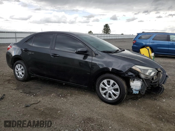 2016 Toyota Corolla L with VIN 2T1BURHE8GC605997, listed as a Copart auction lot 57254905 with 125,252 mi miles and Clean title. Bid and sale history available at DreamBid. Image 4.