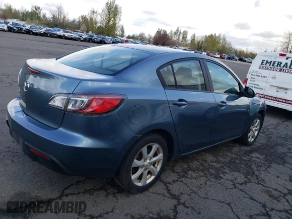 2010 Mazda 3 i Touring with VIN JM1BL1SF2A1334338, listed as a Copart auction lot 51437835 with Not Provided miles and Salvage Title. Bid and sale history available at DreamBid. Image 3.