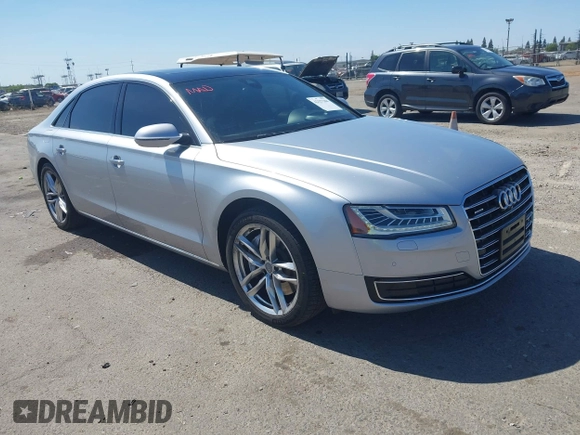 2015 Audi A8 3.0T z VIN WAU3GAFD6FN033635, wystawiony jako IAAI lot #42327204 z przebiegiem 87 167 mil mil oraz . Historia ofert i sprzedaży dostępna na DreamBid. Obrazek 1.