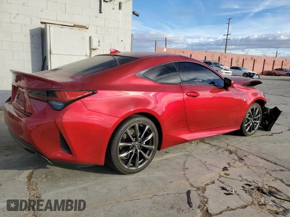 2019 Lexus RC 300 z VIN JTHHA5BC0K5009239, wystawiony jako Copart lot #81982064 z przebiegiem 78 919 mil mil oraz Szkoda całkowita • Salvage title. Historia ofert i sprzedaży dostępna na DreamBid. Obrazek 3.
