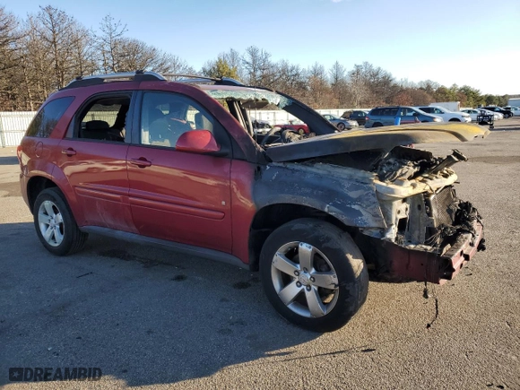 2006 Pontiac Torrent with VIN 2CKDL73F266120568, listed as a Copart auction lot 82991344 with 0 mi miles and Salvage Title. Bid and sale history available at carsss.com. Image 4.