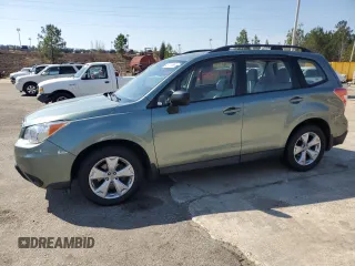 2015 Subaru Forester 2.5i with VIN JF2SJABC7FH585755, listed as a Copart auction lot 48711395 with 134,391 mi miles and Salvage Title. Bid and sale history available at carsss.com. Image 1.