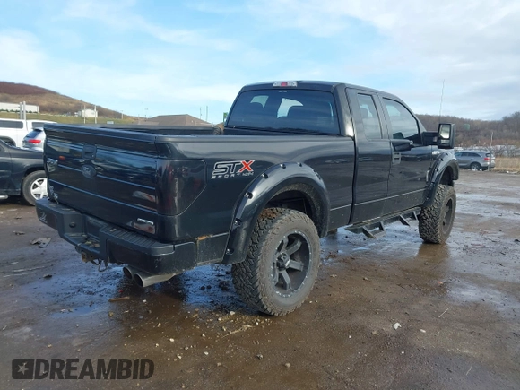 2014 Ford F-150 XL with VIN 1FTFX1EF0EKF52103, listed as a IAAI auction lot 41118947 with 90,471 mi miles. Bid and sale history available at carsss.com. Image 4.