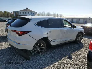 2023 Acura MDX Technology with VIN 5J8YE1H45PL009787, listed as a Copart auction lot 53545425 with 26,815 mi miles and Salvage title. Bid and sale history available at DreamBid. Image 3.