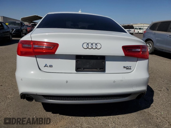 2015 Audi A6 Prestige with VIN WAUHGAFC7FN030286, listed as a Copart auction lot 71237874 with 74,334 mi miles and Salvage title. Bid and sale history available at DreamBid. Image 6.
