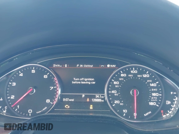2015 Audi A8 3.0T z VIN WAU3GAFD8FN019722, wystawiony jako IAAI lot #42292255 z przebiegiem 126 889 mil mil oraz . Historia ofert i sprzedaży dostępna na DreamBid. Obrazek 7.