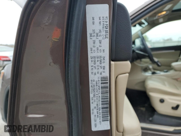 2017 Jeep Grand Cherokee Limited with VIN 1C4RJFBG2HC739821, listed as a Copart auction lot 51586385 with 118,138 mi miles and Salvage Title. Bid and sale history available at carsss.com. Image 13.
